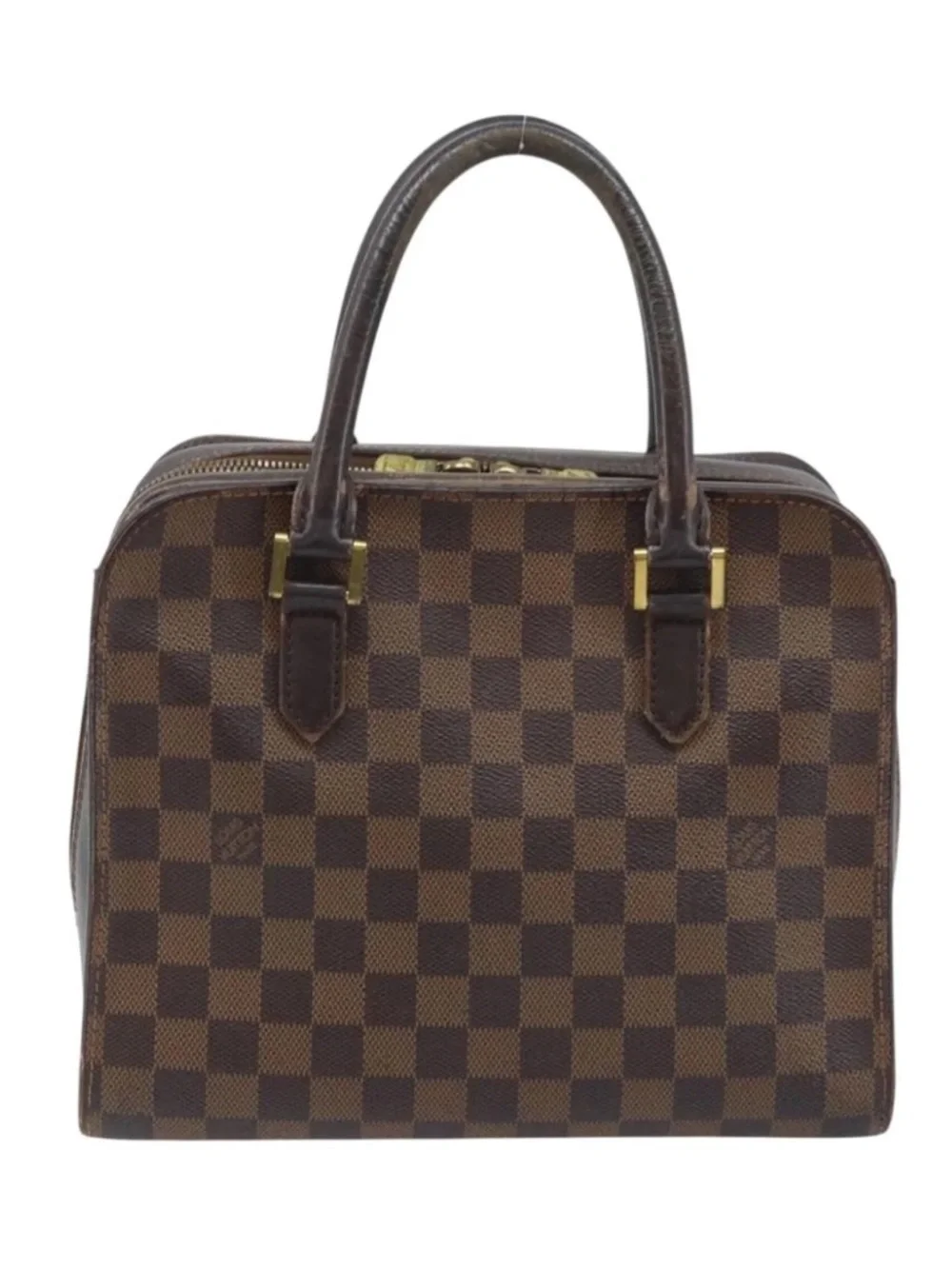 LOUIS VUITTON Triana Handbag Damier Ebene Vintage Y2K 90s